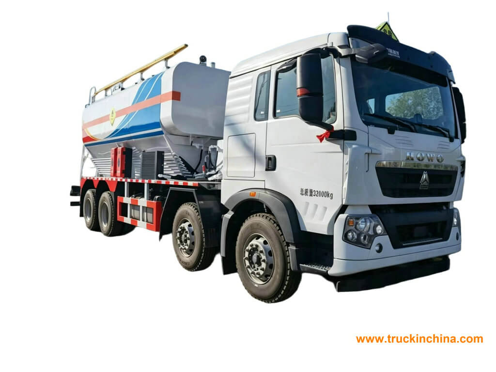 BCLH-15 ANFO Bulk Explosives Truckers Mixing And Charging Machine