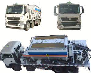 Sinotruck HOWO 14Ton ANFO On-site Mixed Emulsion Explosive Truck