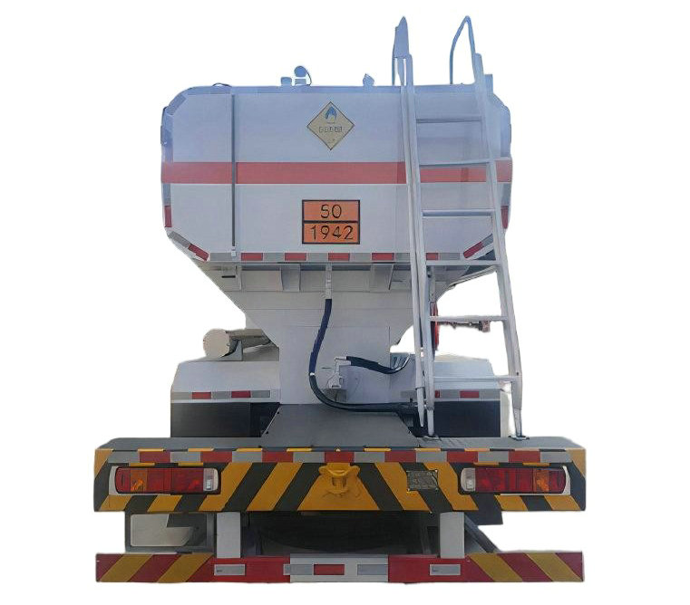 17T HOWO Bulk On-site On-site Mixed Granular ANFO Mixing And Charging Truck