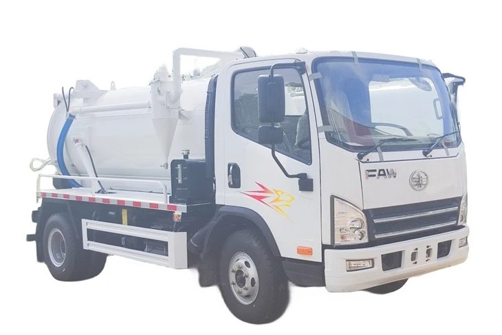  FAW 6KL Cesspit Emptier Septic Tank Truck