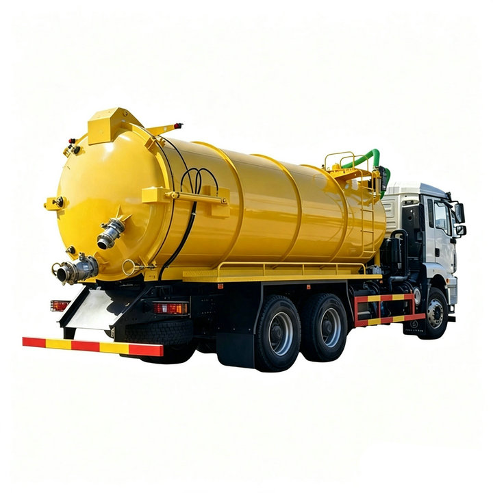 SHACMAN 20 CBM Cesspit Emptier Vacuum Super Gully Sucker 