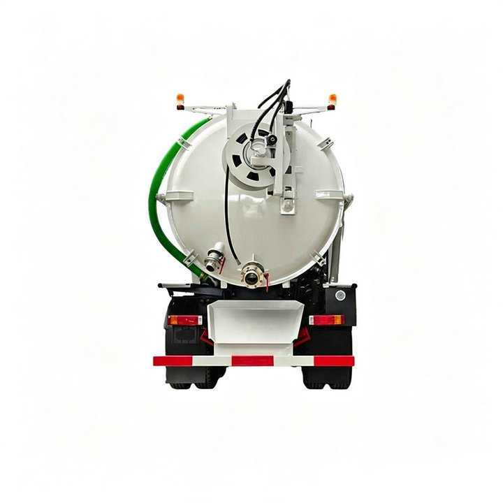 SHACMAN 6x6 Offroad Truck Combined Sewer Jetting Vacuum Cesspit Emptier Septic Sewage 10KL, Cleaning 6KL 