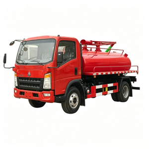 HOWO 5KL Sludge Sewage Septic Vacuum Suction Tanker Truck 