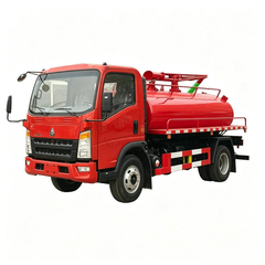 HOWO 5KL Sludge Sewage Septic Vacuum Suction Tanker Truck 