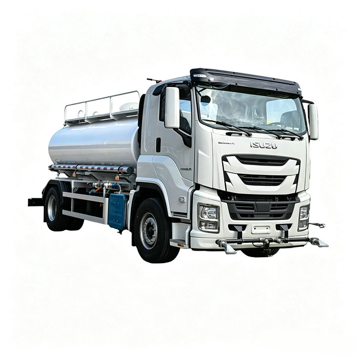 Isuzu 15T Dust Control Water Bowser Stainless Steel Tanker Truck 
