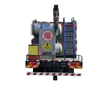 HOWO 10Ton ANFO Mixed Emulsion Explosive Truck with Loading Charging Telescopic Boom Crane