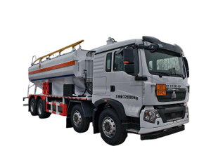 17T HOWO Bulk On-site On-site Mixed Granular ANFO Mixing And Charging Truck