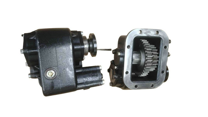 QD60 (G14046) Bottom Power Take Off PTO Assembly 24/35 for Crane Truck Fast Transmission 