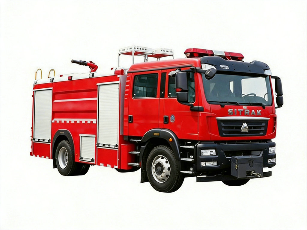 SITRAK HOWO Fire Truck 6000L Water + 2000L Foam 