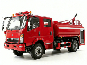 HOWO 4x2 Water Tanker Fire Truck 5000L