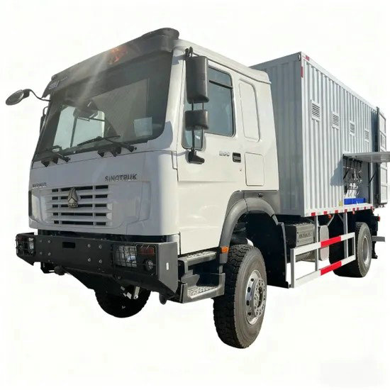 Customize HOWO 4X4 AWD Maintenance Lorry Mobile Workshop Lube Truck 