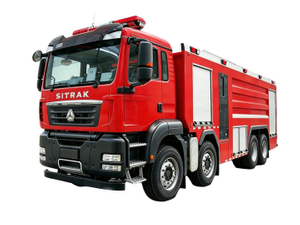 HOWO SITRAK 18T Foam Rescue Fire Truck 12000L Water + 6000L Foam