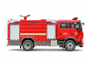 HOWO Rescue Fire Pumper Trucks 8000L Water 
