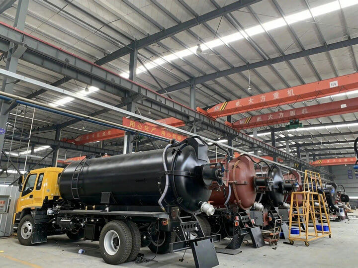 Shacman Cesspool Vacuum Septic Tank Truck (8)
