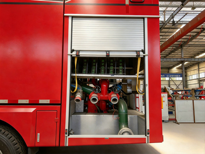 HOWO TX 24000L Heavy Water Fire Trucks (2)