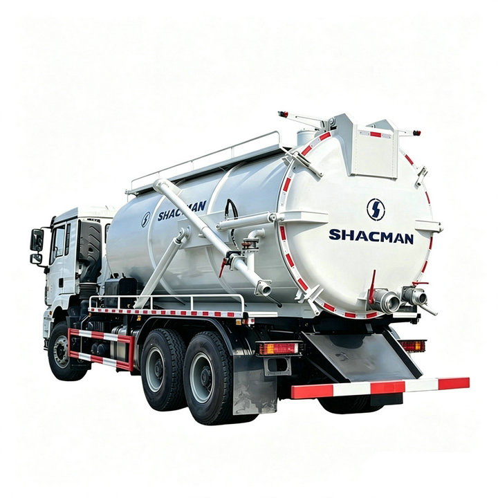 SHACMAN H3000 Truck Mounted 20 CBM Vacuum Tanker Cesspit Emptier 