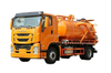  ISUZU FVR Combination Sewer Jet Vacuum Truck 6000L Sewage+2500L Clean Water 