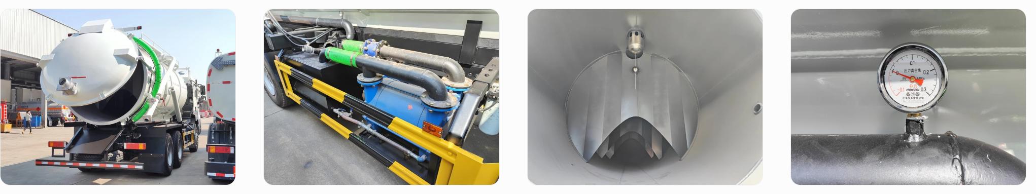 Shacman 20T Sewer Suction Vacuum Cesspit Emptier Tank Truck (1)