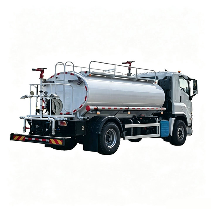 Isuzu 15T Dust Control Water Bowser Stainless Steel Tanker Truck 