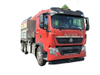 HOWO 10Ton ANFO Mixed Emulsion Explosive Truck with Loading Charging Telescopic Boom Crane