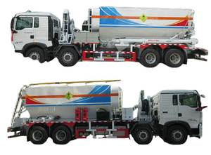 HOWO 15.8Ton On-site Mixed Heavy ANFO Explosive Truck