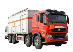 HOWO HOWO 15 T On-site Mixing Charging Emulsion Explosives Bulk Truck 