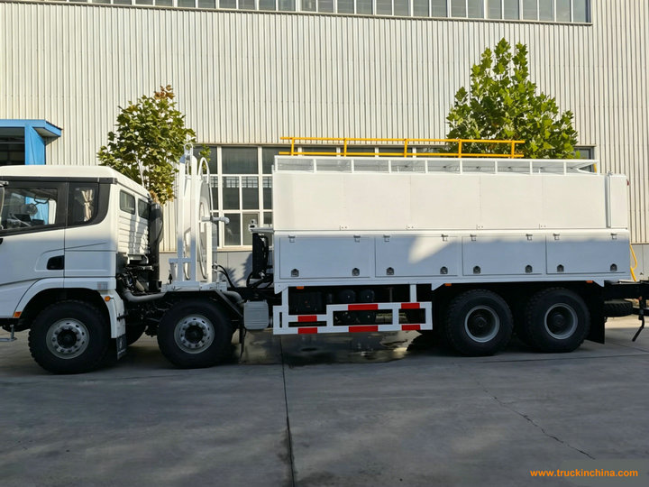 SHACMAN BCZH-20 BCRH-20 Heavy ANFO on-site mixed emulsion Bulk ANFO Truck (2)
