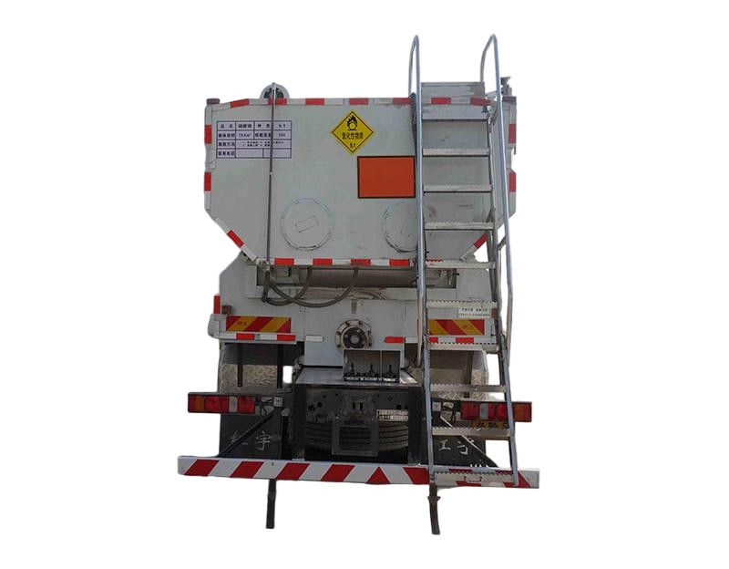 SITRAK 15 T Top Auger On-site Mixed Granular ANFO Bulk Explosives Mixing And Charging Truck