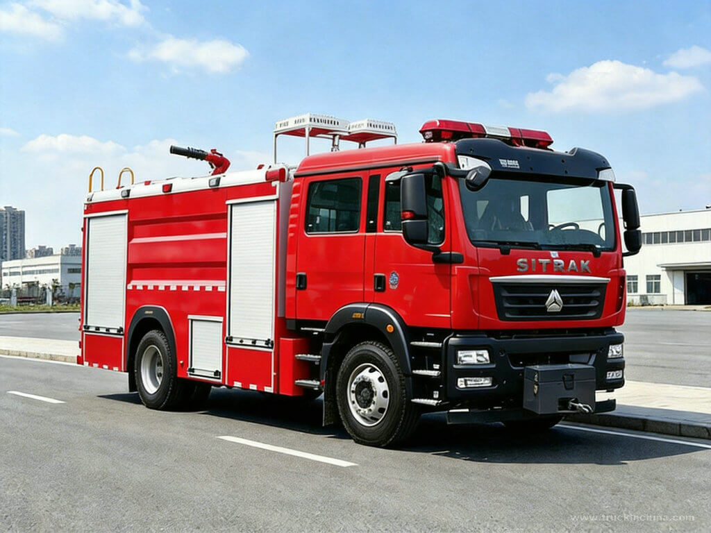 SITRAK HOWO 8T Fire Truck (2)