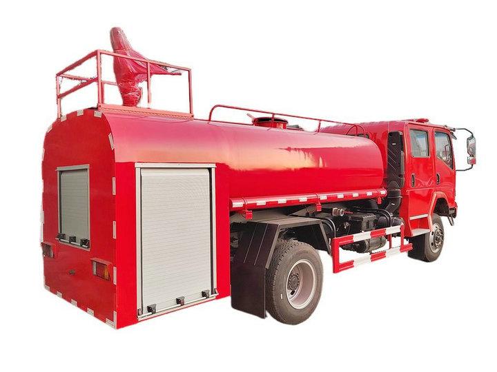 HOWO 4x4 AWD 6000L Water Tanker Fire Truck