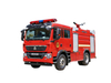 HOWO Rescue Fire Pumper Trucks 8000L Water 