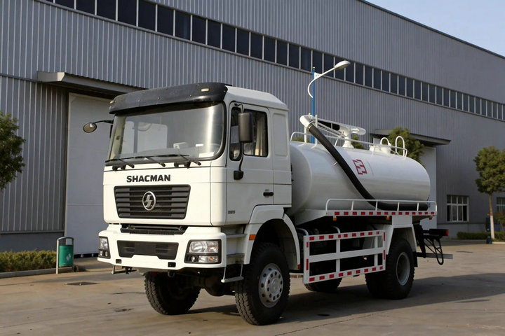 Shacman Cesspool Vacuum Septic Tank Truck (23)