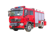 HOWO Rescue Fire Vehicle with 5 Tons Crane