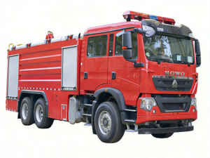 HOWO Fire Engine Rescue Truck 9000L Water + 3000L Foam 