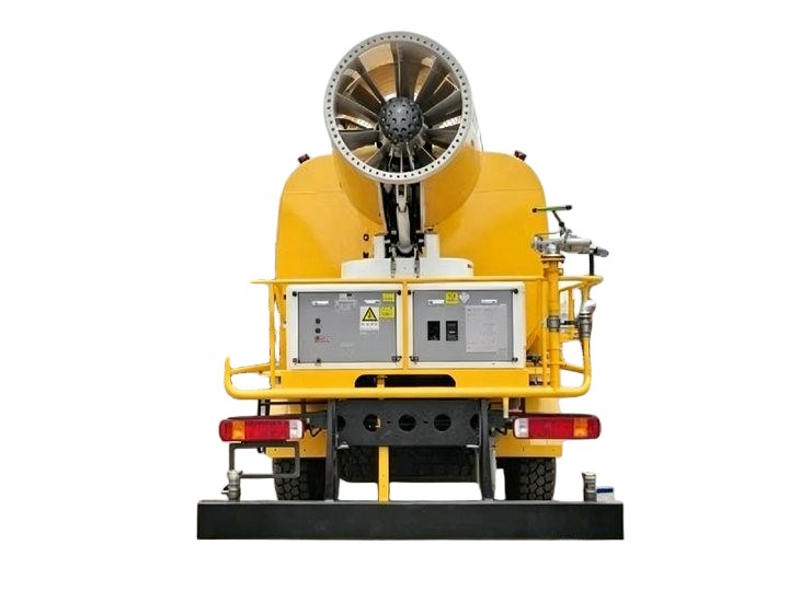 AWD 4x4 Howo Dust Control Mining Sprinkler Tanker Truck with 80m Suppress Dust Water Cannon