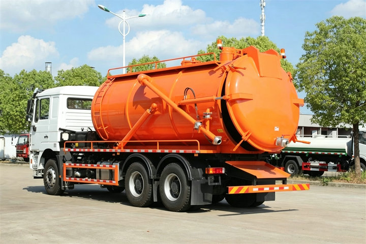 Shacman F3000 Cesspit Emptier Vacuum Tanker Truck 18 M3 (3)