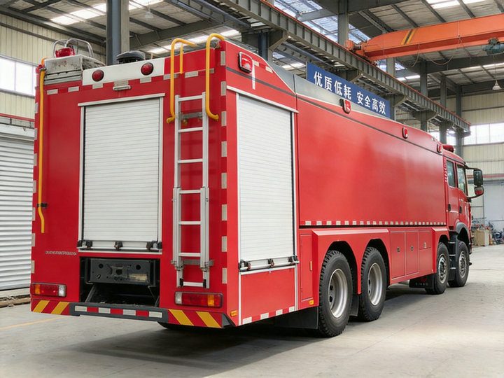 HOWO TX 24000L Heavy Water Fire Trucks (3)