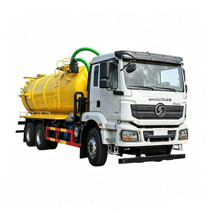SHACMAN 20 CBM Cesspit Emptier Vacuum Super Gully Sucker 
