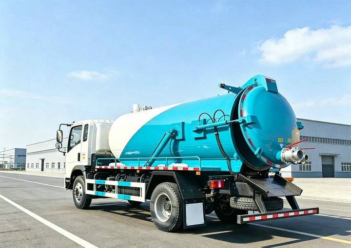 2000 Gallons HOWO Septic Pump Vacuum Truck (25)