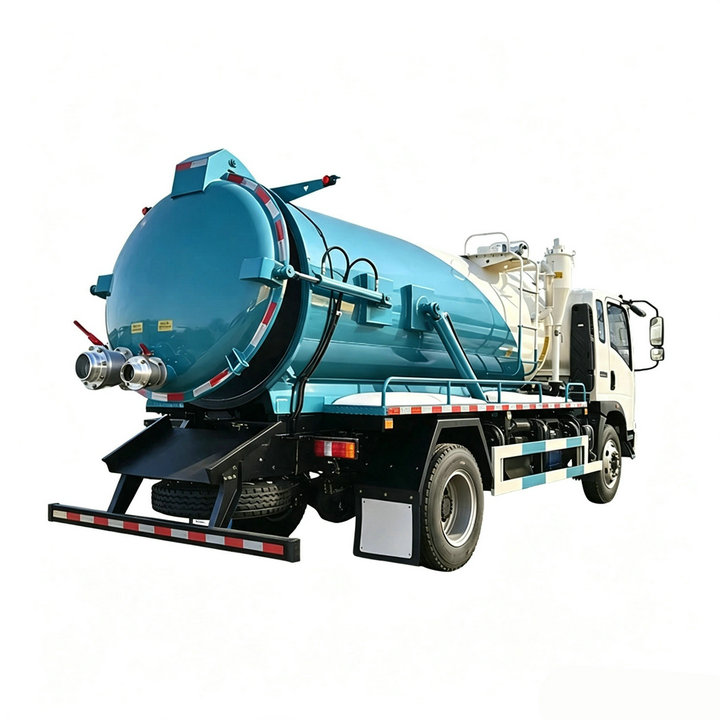 6KL HOWO Septic Pump Vacuum Truck