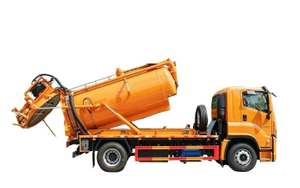  ISUZU FVR Combination Sewer Jet Vacuum Truck 6000L Sewage+2500L Clean Water 