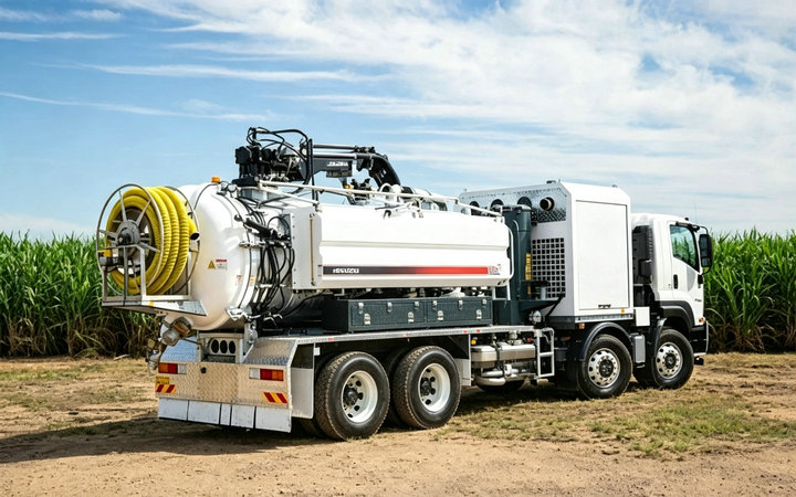 Isuzu Combination Sewer Vacuum Jetter Trucks (4) Isuzu Combination Sewer Vacuum Jetter Trucks (4)