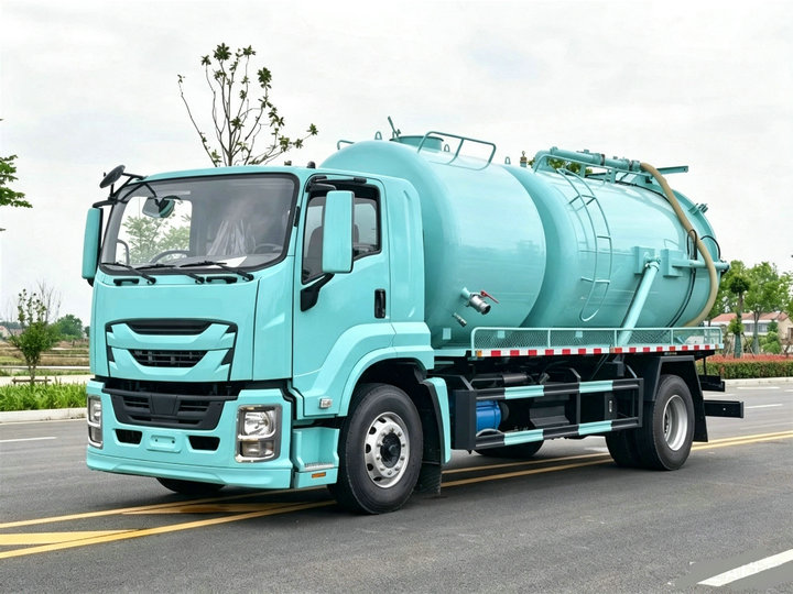 Isuzu Sewer Flushing And Cleaning Truck (22)