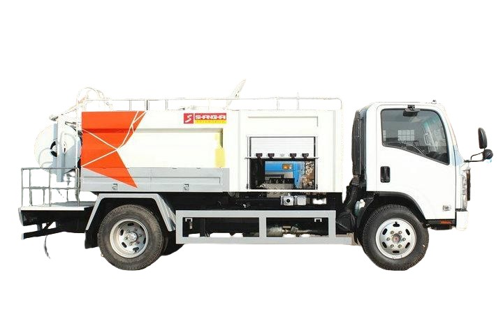 Isuzu Stainless Steel Sewer Jettting Trucks 5T