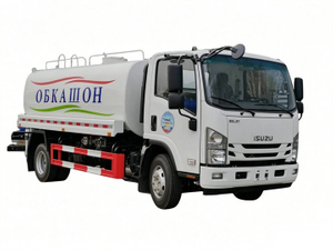 700P Isuzu 2000 Gallon - 8KL Stainless Steel Water Tanker Bowser Truck