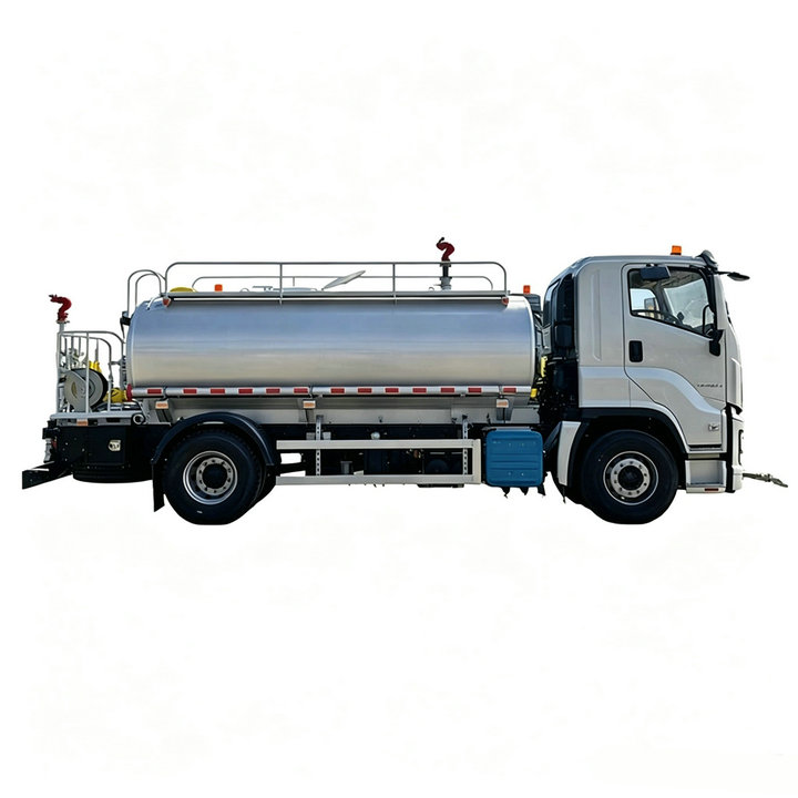 Isuzu 15T Dust Control Water Bowser Stainless Steel Tanker Truck 