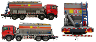 HOWO 16 Ton On-site Mixed ANFO Explosive Truck Mixing And Charging Truck 