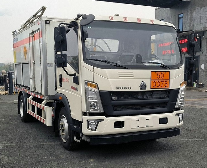 HOWO On-site Mixed Emulsion Explosive Truck (6)