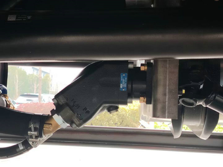 QHG50 Slow speed PTO for crane truck (6)