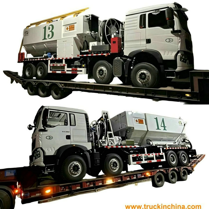  Explosive Bulk Truck Mixing And Charging Multi-functional Heavy Ammonium Oil Explosives Truck 15/20/25Ton Heavy Emulsion ANFO Truck Russia/Kazakhstan/Uzbekistan/Indonesia/Guinea